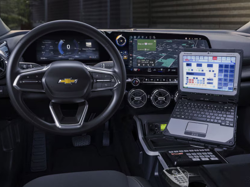 Interior of Chevrolet Blazer EV PPV